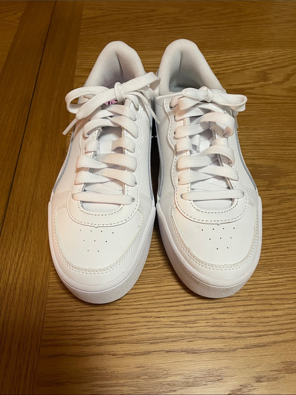 Puma Women White Low-Top Sneakers
